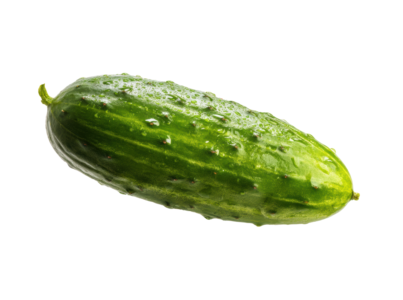 Fresh cucumber ready for salad preparation, ideal for healthy meals png