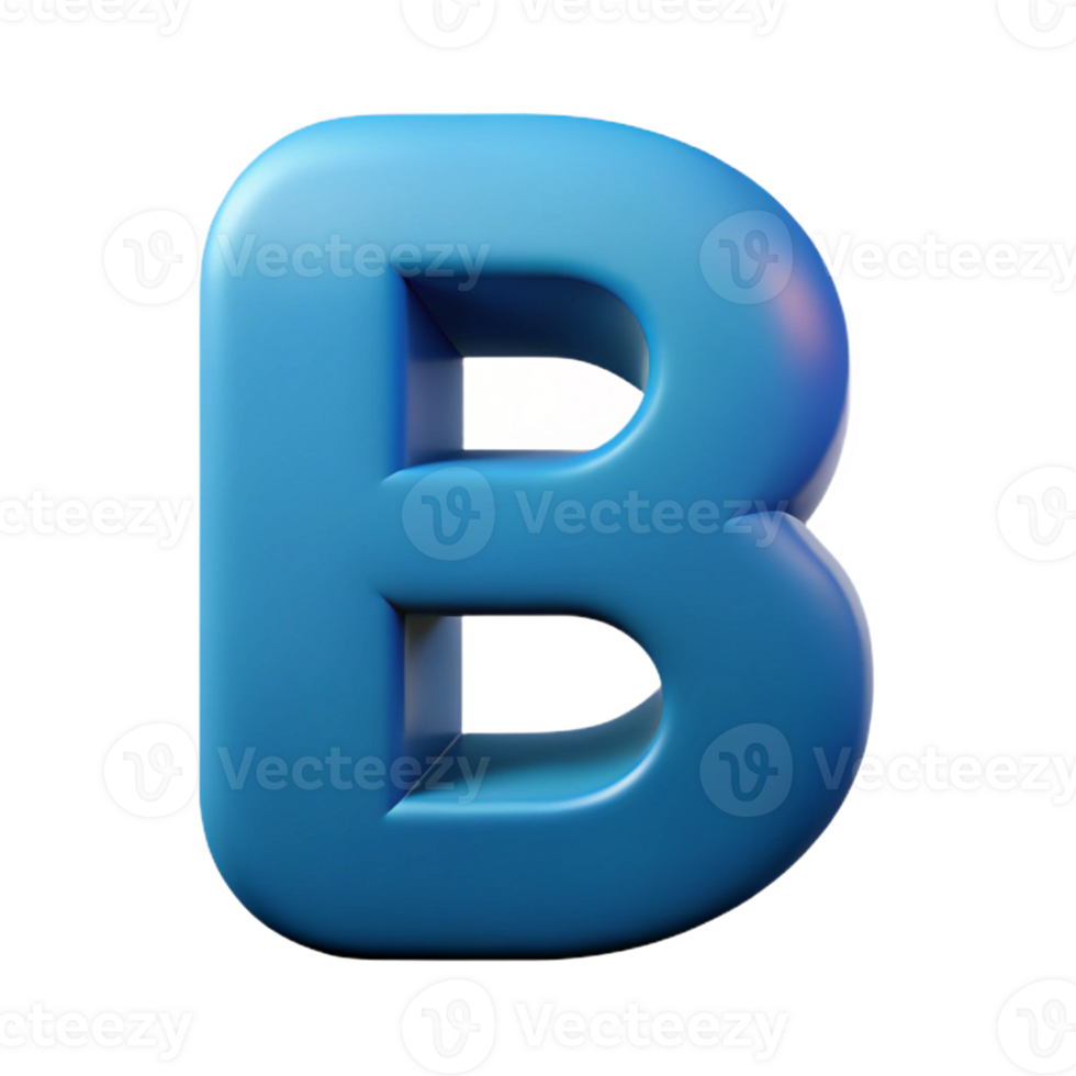 stunning gothic Symmetrical B formed by semi-circles. Flat color, crisp edges with Scalable Design. expertly shot png