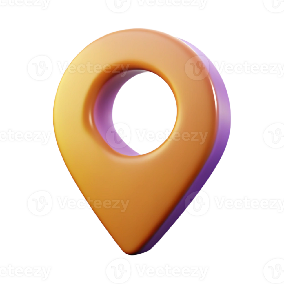 playful sumptuous Abstract location pin icon. Crisp edges, single-weight stroke, flat color with Scalable Design. luxury png