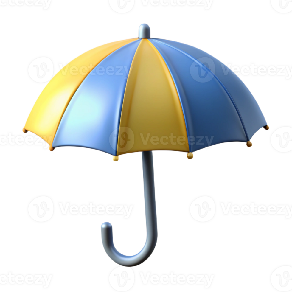 spectacular playful impressionist Minimal line art of an umbrella. Clean lines, flat color with Scalable Design. impeccable png