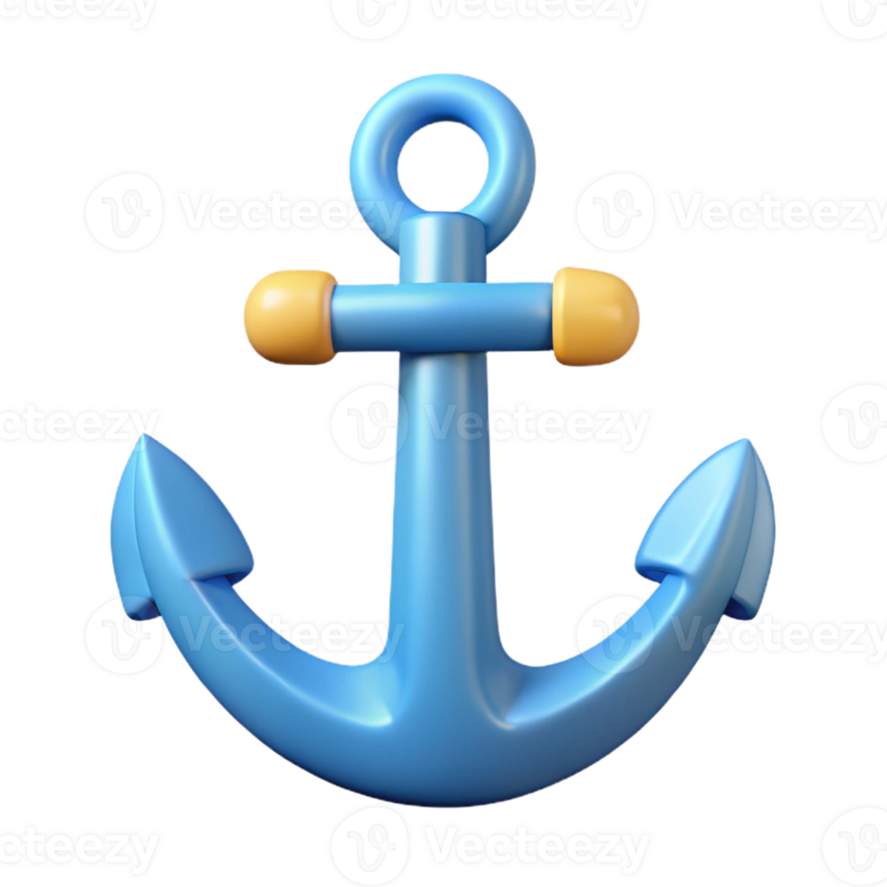 signature bohemian Minimal line art of an anchor. Clean lines, flat color with Scalable Design. authentic png