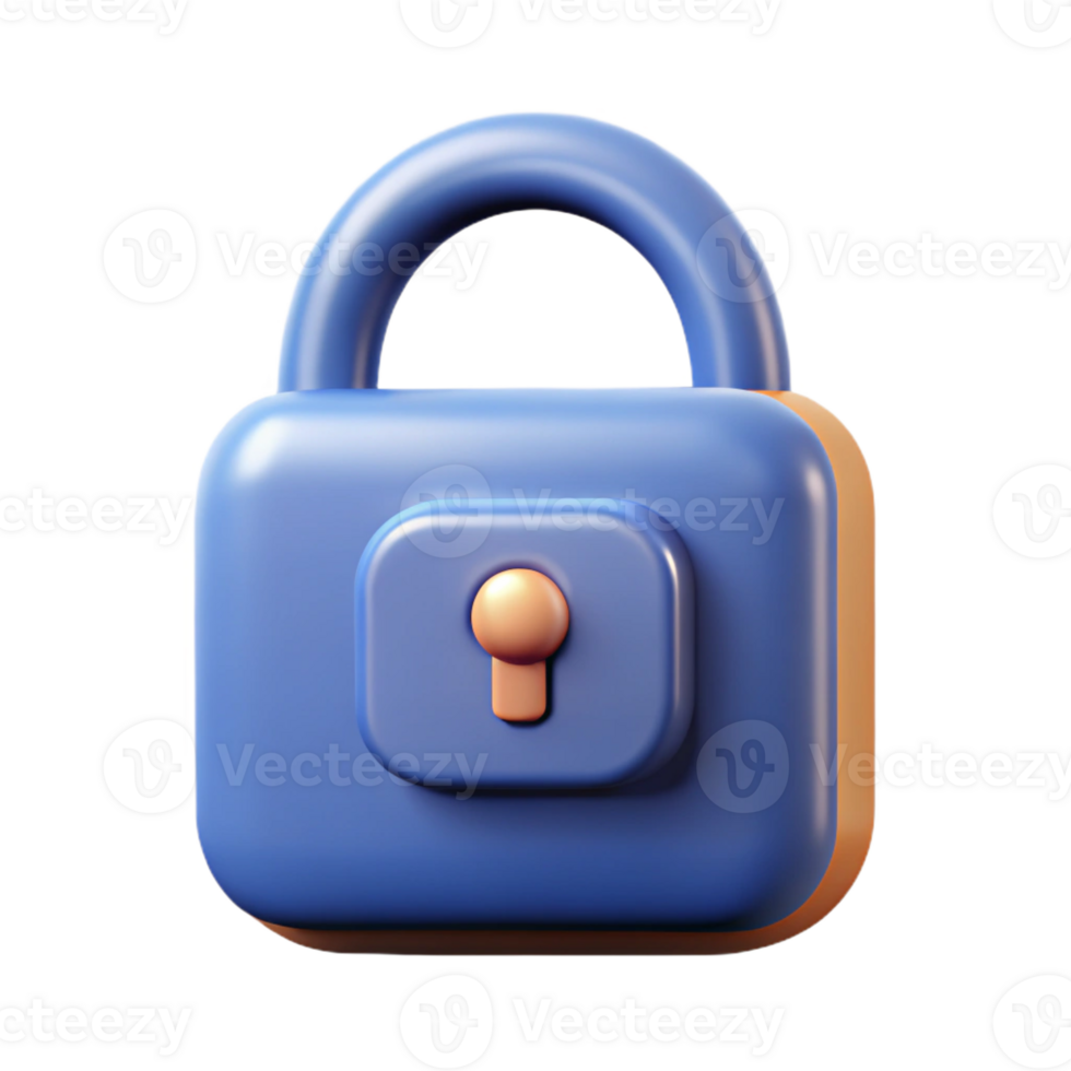 magnificent bold renaissance Stylized symbol of lock. Padlock icon with crisp edges. Single-weight stroke, with Scalable Design. high quality png