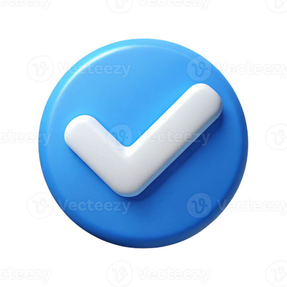 vibrant iconic A flat color checkmark icon. Clean lines, scalable, symmetrical with Scalable Design. png