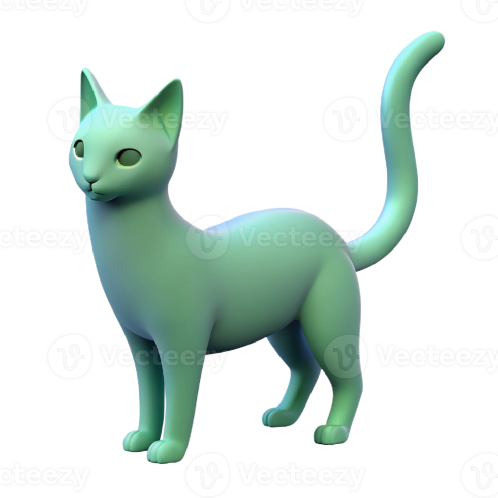 romantic captivating Stylized cat silhouette. Clean lines, flat color, minimal design with Scalable Design. masterfully captured png