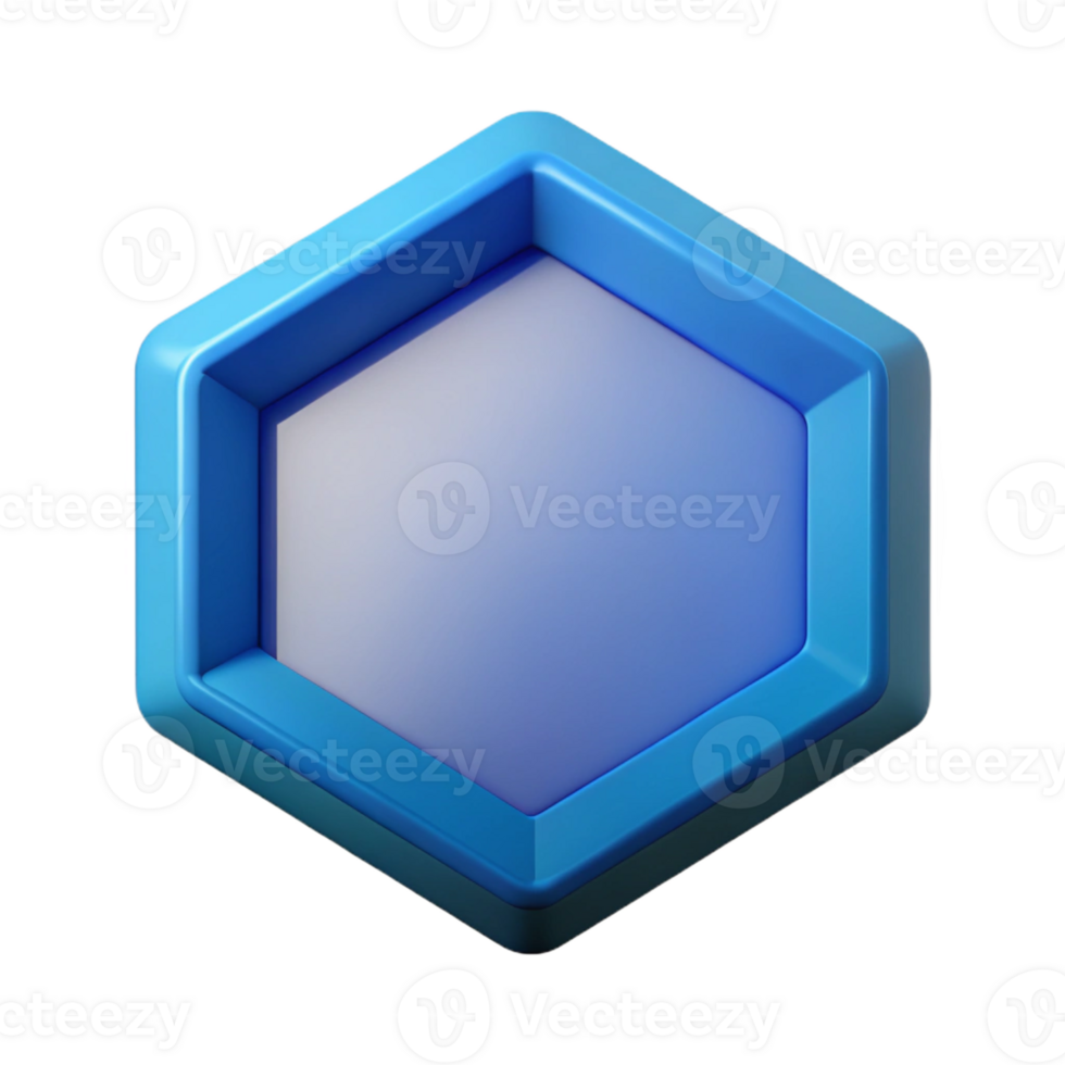 ethereal captivating A hexagon, flat color. Crisp edges, symmetrical with Scalable Design. elite png