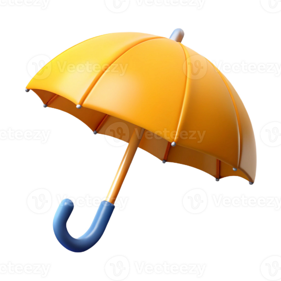 spectacular acclaimed Umbrella with a curved handle. Crisp edges, single-weight stroke, with Scalable Design. png