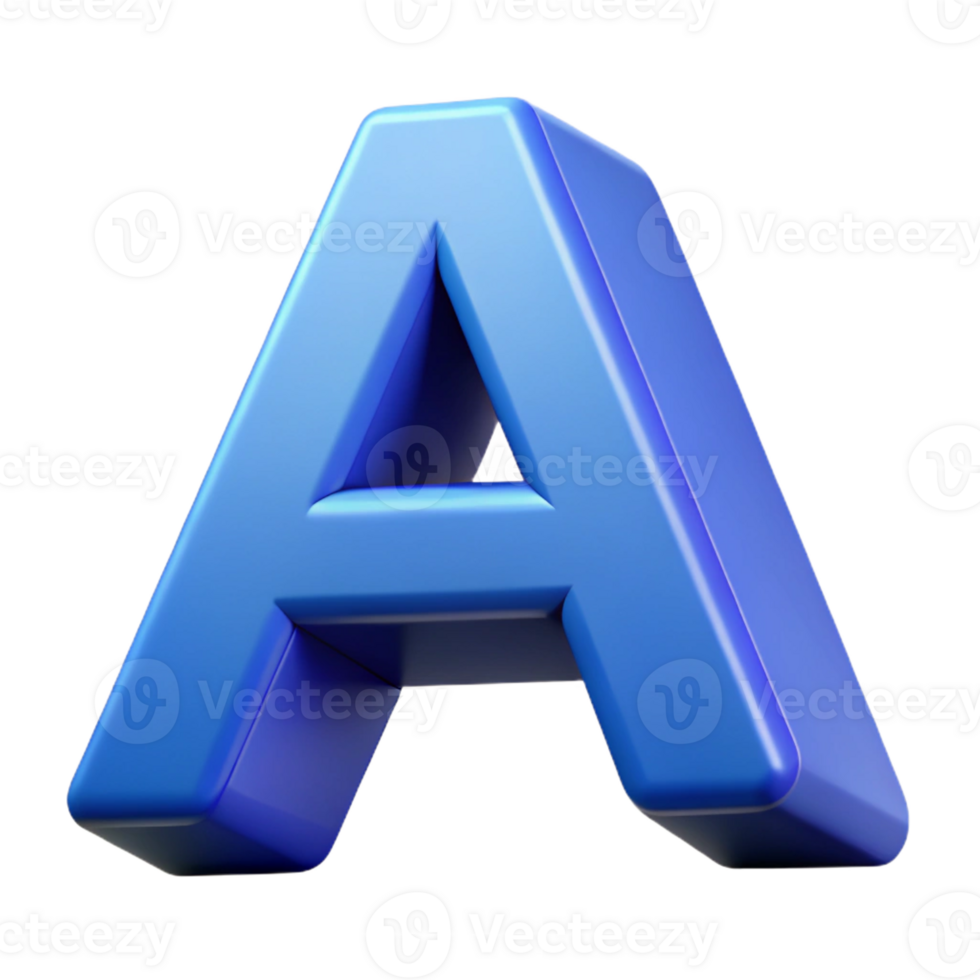 impressive artistic Clean lines, symmetrical A constructed from rectangles. Flat color with Scalable Design. high quality png