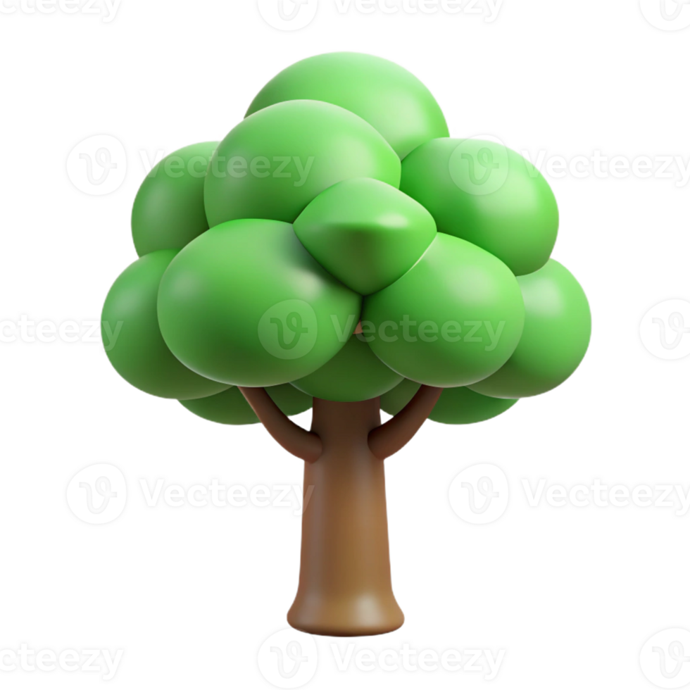 pristine ethereal surreal Clean lines depicting a stylized tree. Flat color, with Scalable Design. studio quality png