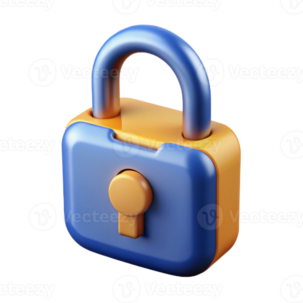 tranquil magnificent Lock icon. Padlock, closed shackle. Crisp edges, flat color with Scalable Design. handcrafted png