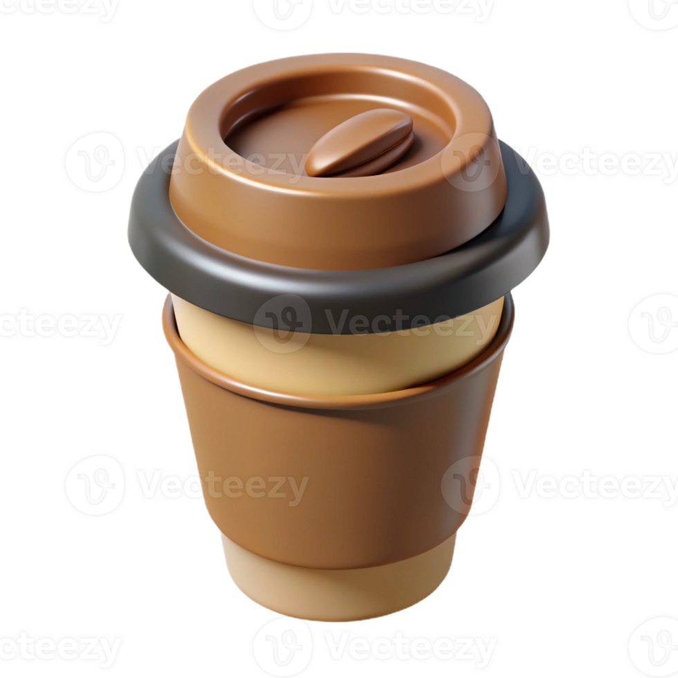 wonderful melancholic gothic Scalable coffee cup icon with single-weight stroke and flat brown fill with Scalable Design. flawless png
