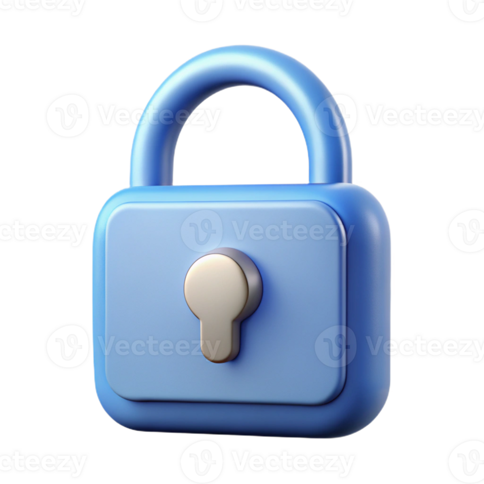 peaceful splendid Simple lock icon. Security and protection. Crisp edges, flat color. with Scalable Design. handcrafted png