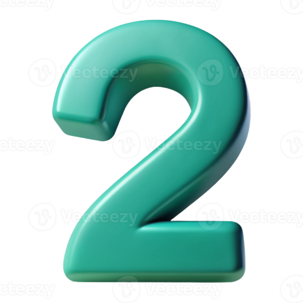 wonderful melancholic art deco Crisp edges, flat color numeral in teal. Symmetrical, with Scalable Design. original png