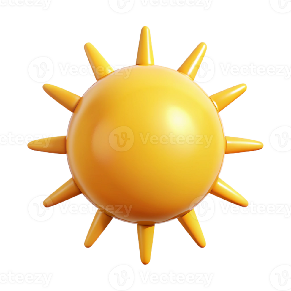 pristine unparalleled Minimal, single-weight stroke illustration of a sun. Crisp edges, flat color with Scalable Design. png