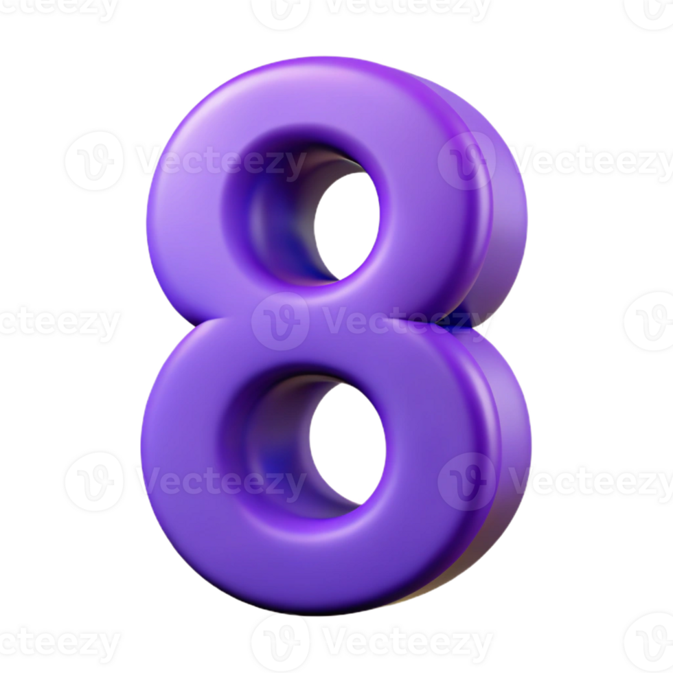 radiant energetic urban Overlapping circles forming the number . Crisp edges, with Scalable Design. expertly shot png