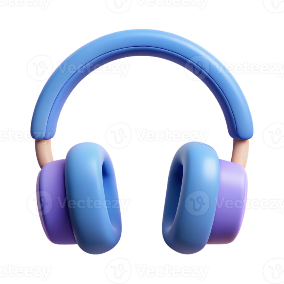 unparalleled minimalist Minimal, flat color headphone icon. Clean lines, sharp edges with Scalable Design. exclusive png