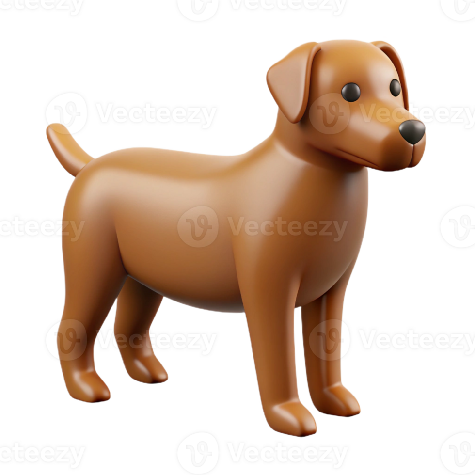 unparalleled avant-garde Scalable dog icon, simplified shape, flat brown color, single-weight stroke with Scalable Design. professional png