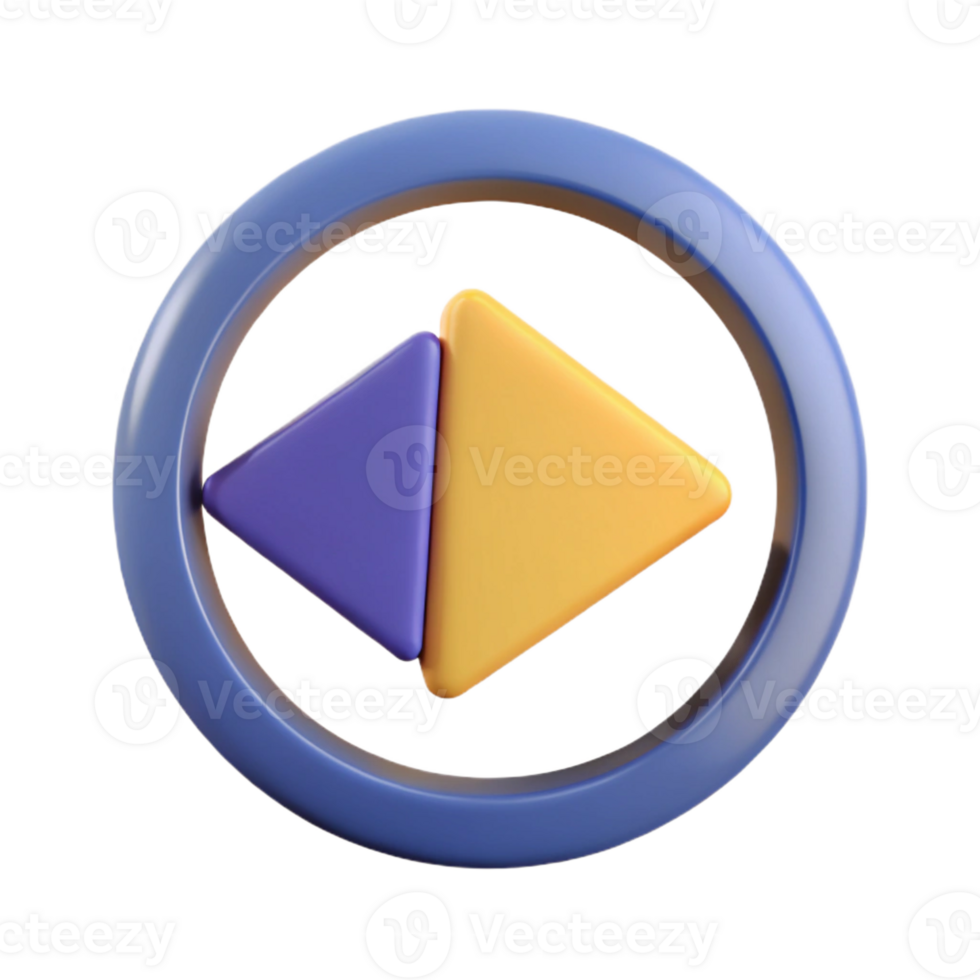 standout rustic A geometric circle with a play symbol. Flat color, clean lines, minimal design with Scalable Design. exclusive png