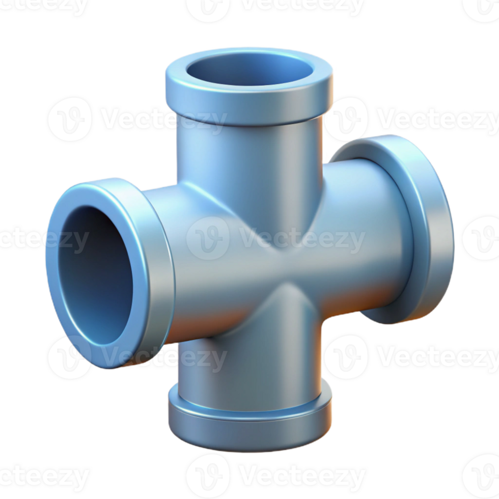 tranquil enchanting Cross-section of a pipe fitting. Clean lines, minimal, symmetrical with Scalable Design. authentic png