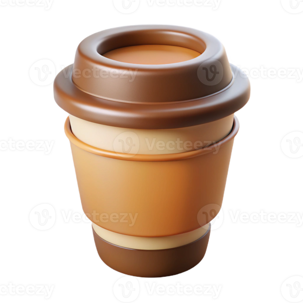 splendid romantic avant-garde Scalable, flat color coffee cup icon. Single-weight stroke, clean lines with Scalable Design. top-tier png