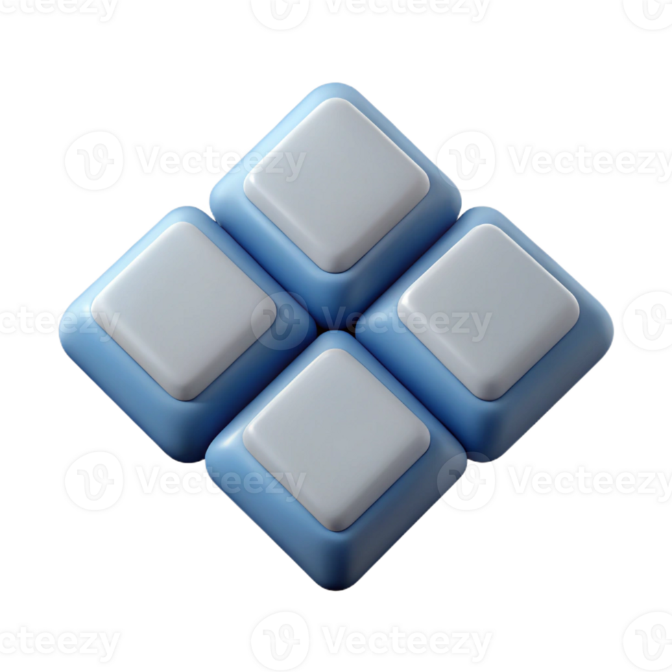 inspired artistic Symmetrical arrangement of five squares. Minimal, flat color, clean lines with Scalable Design. impeccable png