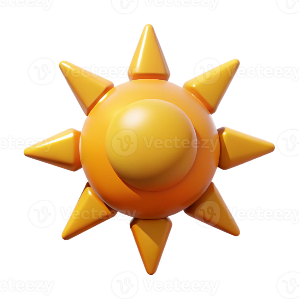romantic hypnotic Geometric sun symbol. Energy and light. Clean lines, scalable. Flat color with Scalable Design. 4K png