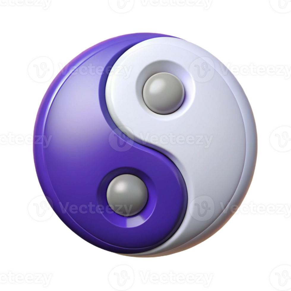 sumptuous dramatic mid-century Symmetrical outline of a yin yang symbol. Crisp edges, with Scalable Design. professional png