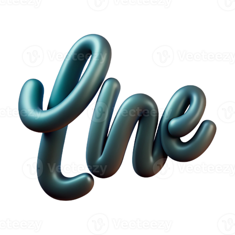 elegant romantic classic The word LINE made of single-weight strokes. Clean lines, minimal with Scalable Design. precision png