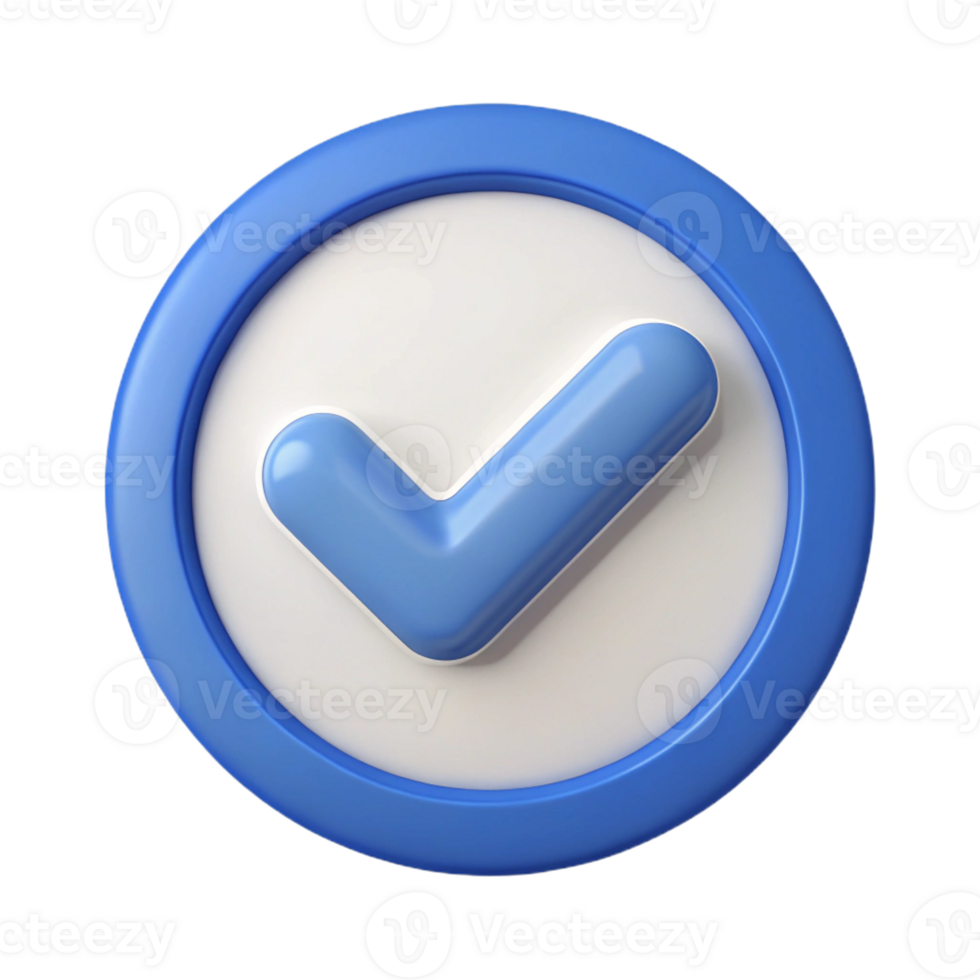 harmonious sumptuous Check mark icon within a circle. Single-weight stroke, flat color, symmetrical with Scalable Design. genuine png