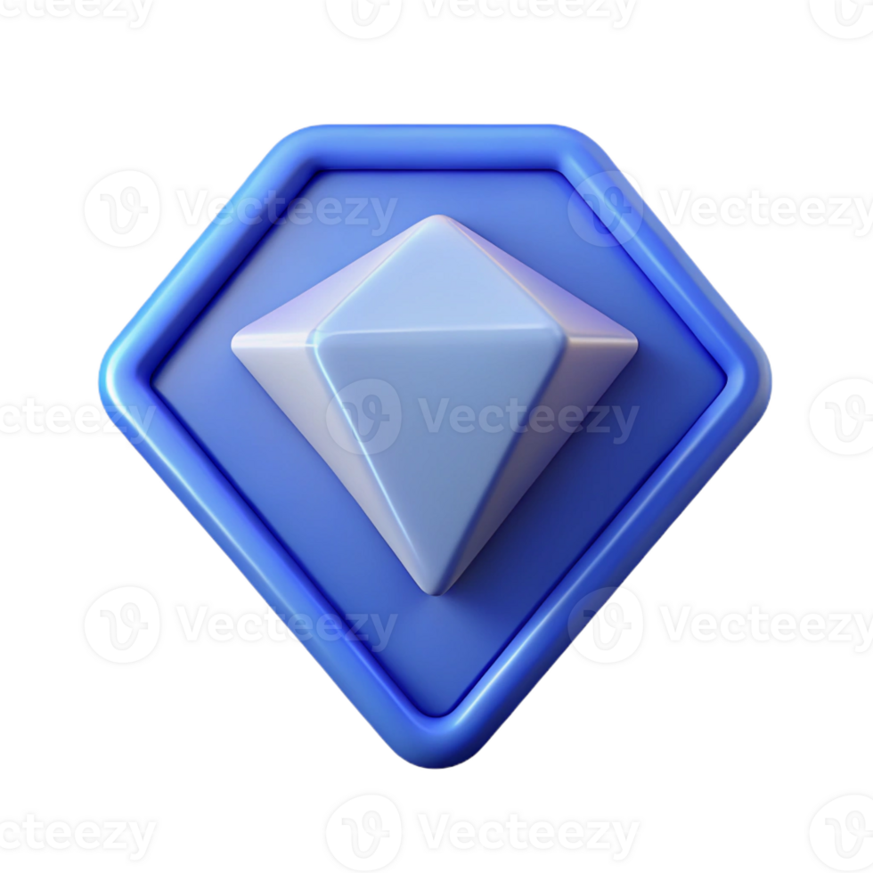 pristine surreal Diamond-shaped badge, geometric, clean lines, single-weight stroke, with Scalable Design. fine detail png
