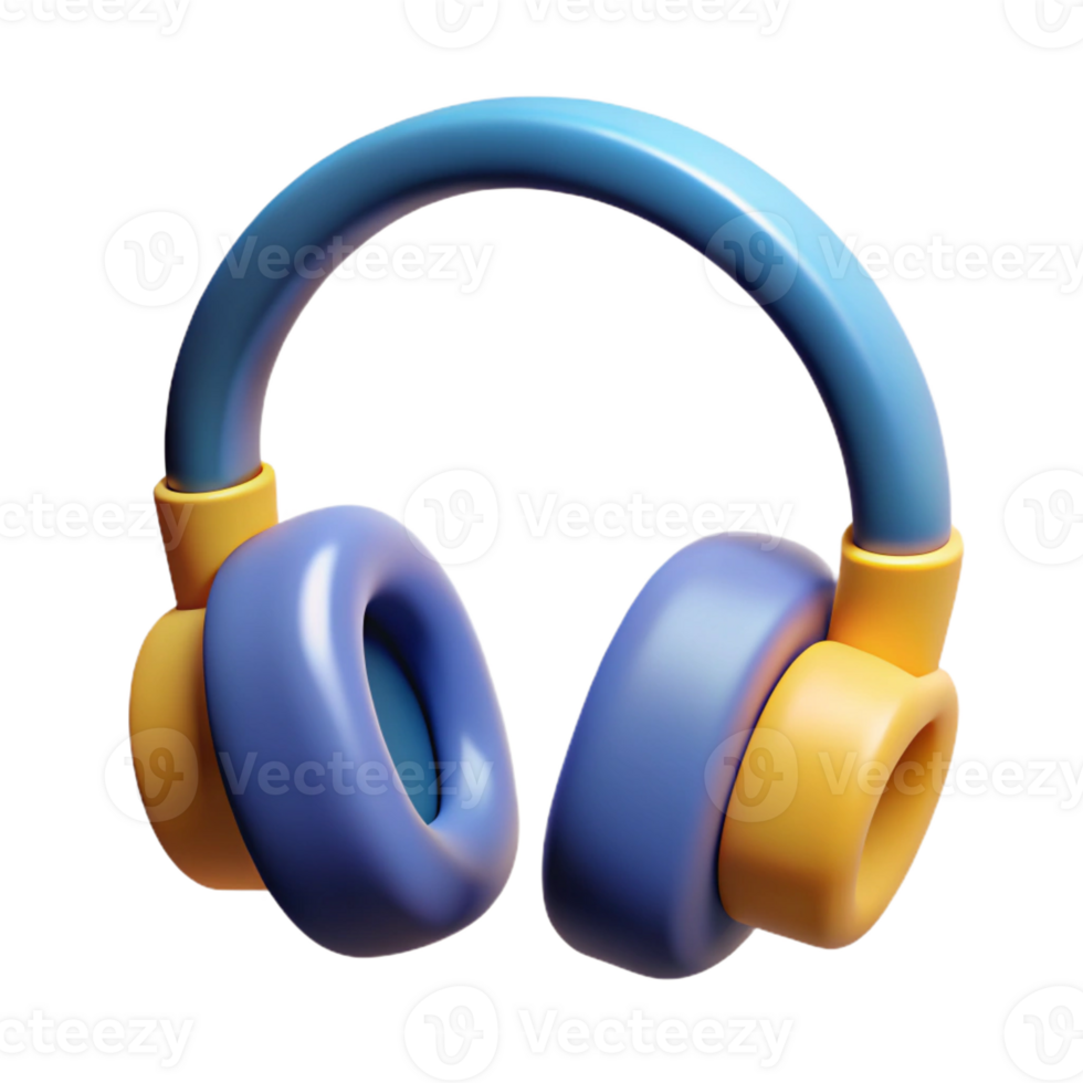 melancholic magnificent Headphones pictogram. Clean lines, scalable, crisp edges with Scalable Design. sharp png