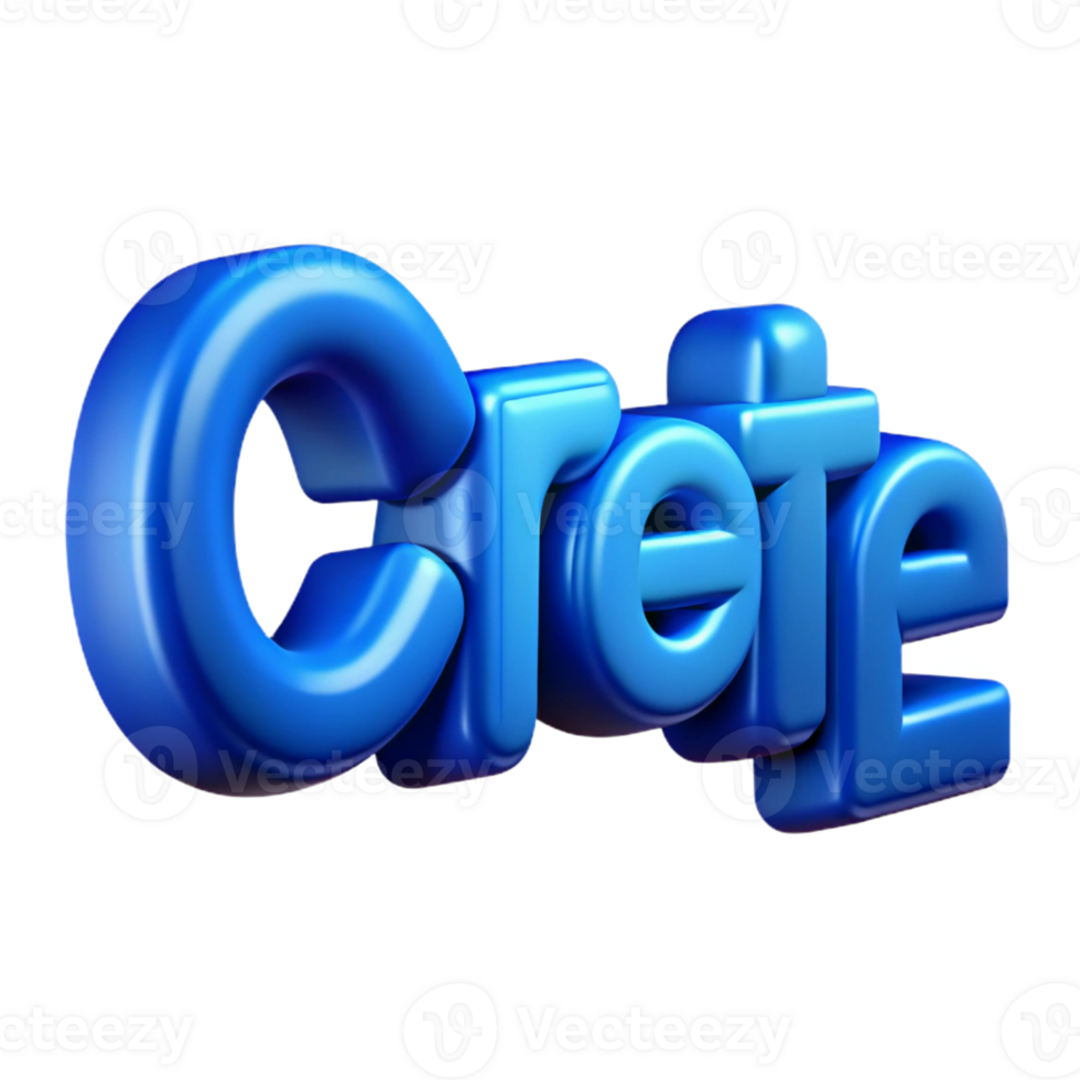 exceptional baroque Bold, sans-serif CREATE in vibrant blue. Clean lines, flat color with Scalable Design. precision png