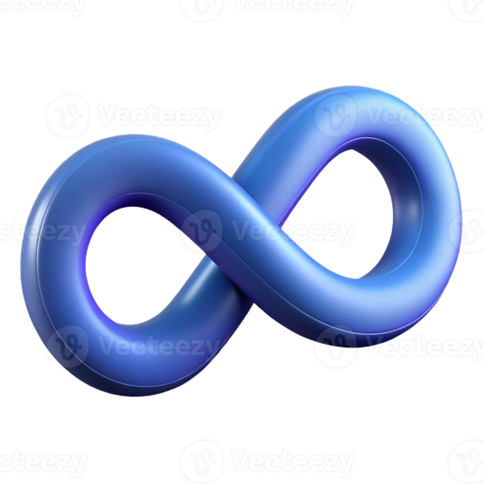 hypnotic vintage Abstract infinity symbol. Clean lines, minimal design, with Scalable Design. luxury png