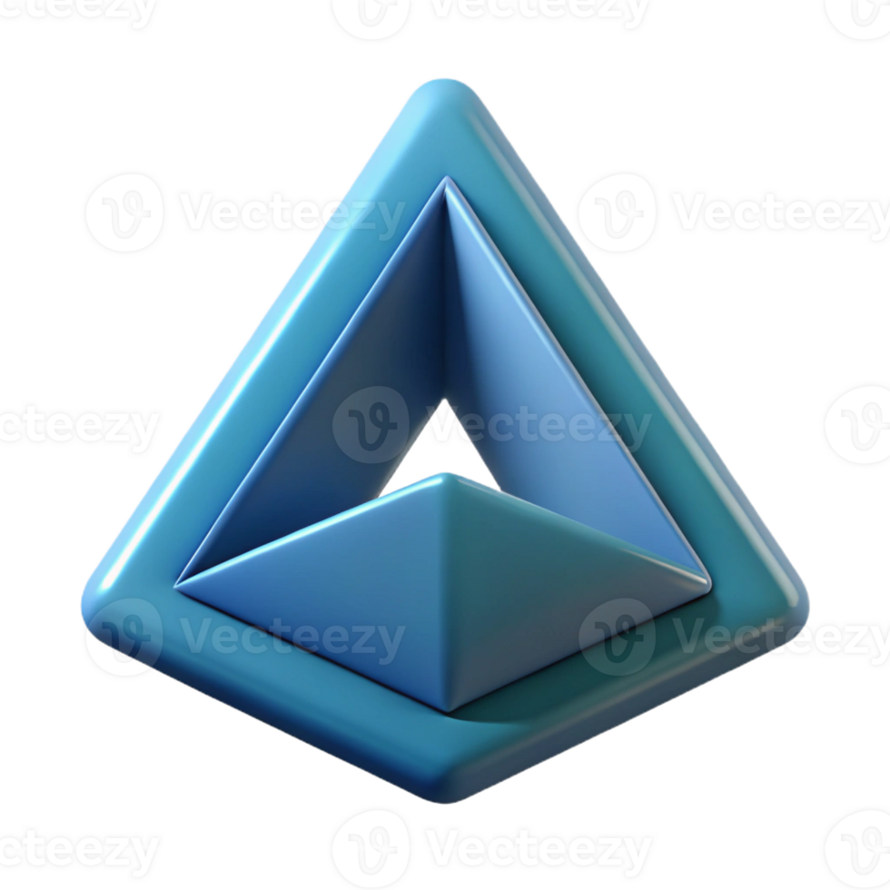 melancholic impressive Symmetrical triangle composition, flat color, crisp edges with Scalable Design. detailed png