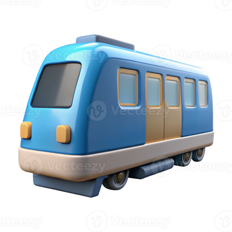 stunning joyful futuristic Train icon. Side view of a train. Flat color, scalable with Scal high quality png