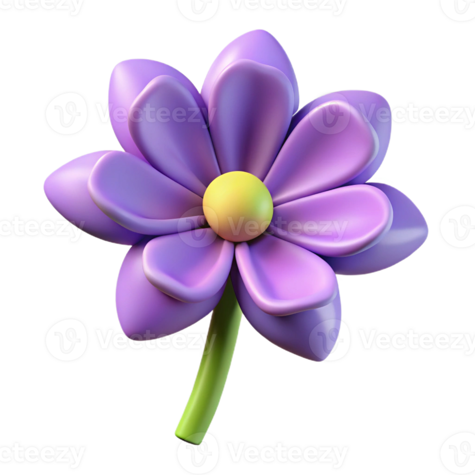 impressive remarkable Minimal design of a single, stylized flower. Clean lines, flat color with Scalable Design. png