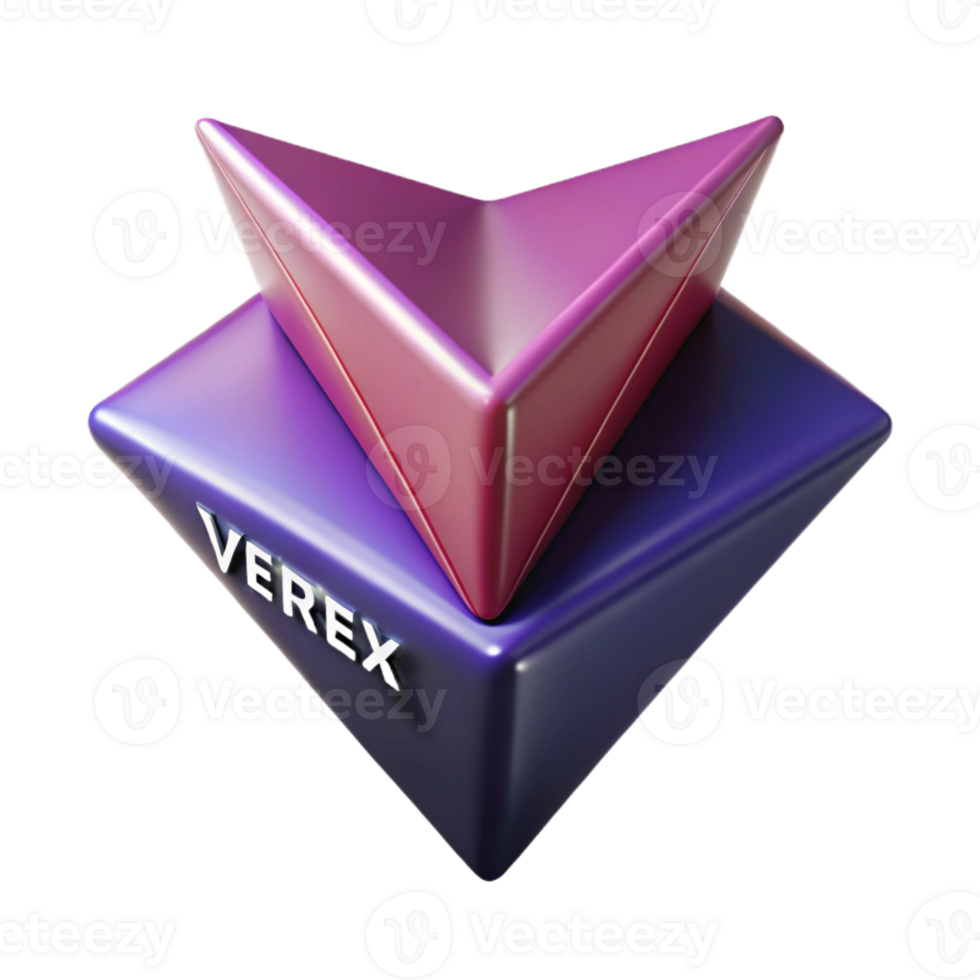 etéreo impressionante angular vértice com afiado pontos. peso único AVC, com escalável Projeto. galeria padrão png
