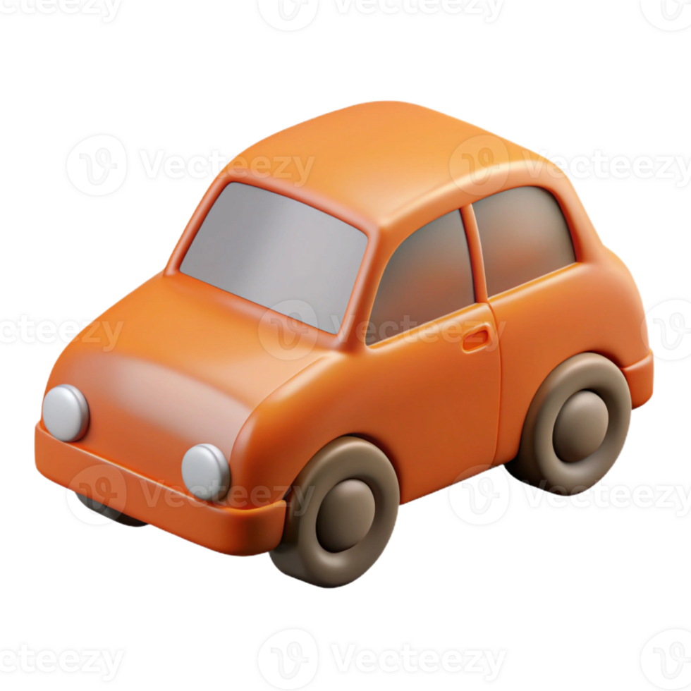 whimsical immaculate Car icon. Side view of a simple car. Single-weight stroke with Scalable Design. museum quality png