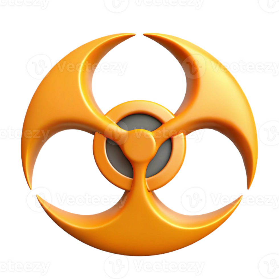 stunning exemplary A stylized biohazard symbol. Clean lines, minimal design with Scalable Design. png