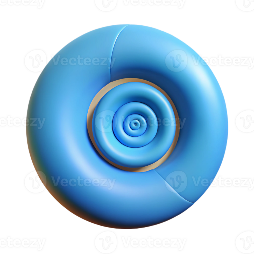 unparalleled creative Fibonacci spiral, single-weight stroke, clean lines. Flat color, with Scalable Design. museum quality png
