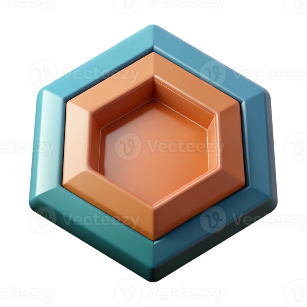 tranquil glorious Geometric hexagon pattern. Single-weight stroke, flat color. Minimal, with Scalable Design. 4K png