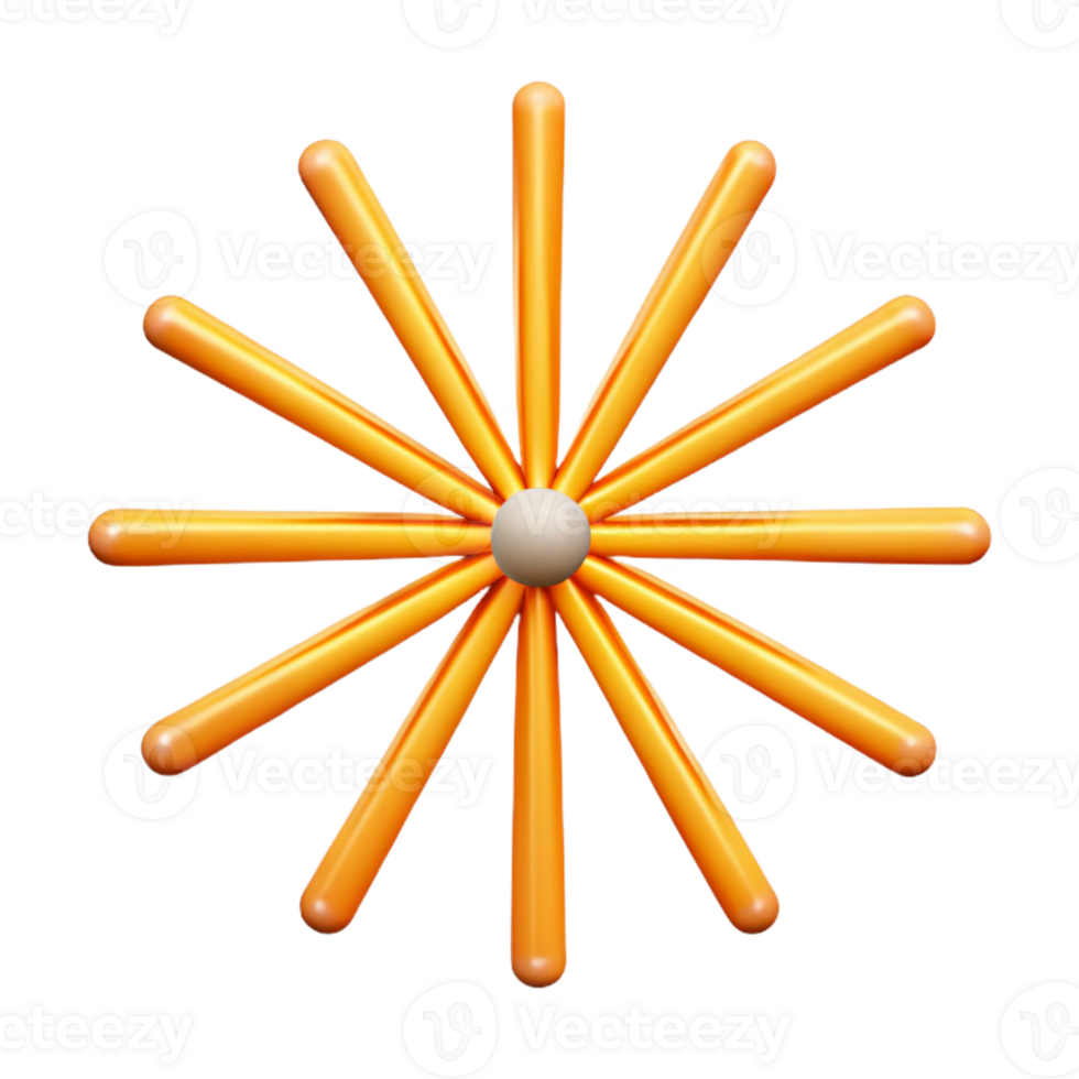 tranquil sumptuous Radiating lines from a central point, symmetrical, clean lines with Scalable Design. perfect clarity png