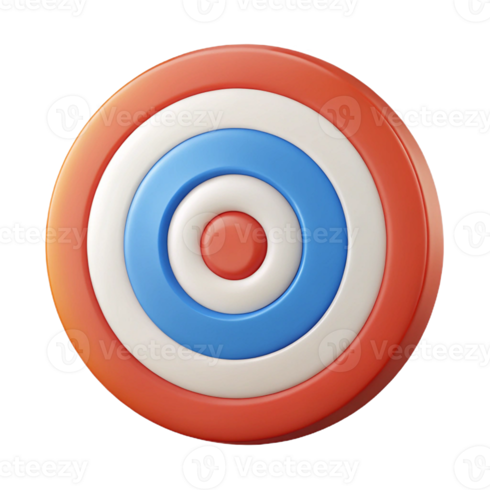 magnificent dramatic minimalist Target pattern, concentric circles, crisp edges. Flat color, with Scalable Design. crisp png