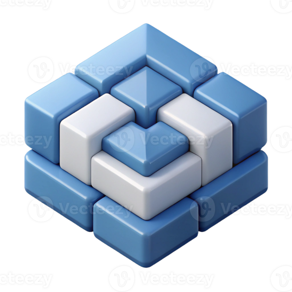 gorgeous rare Minimal geometric pattern of overlapping squares. Clean lines, flat color, with Scalable Design. png