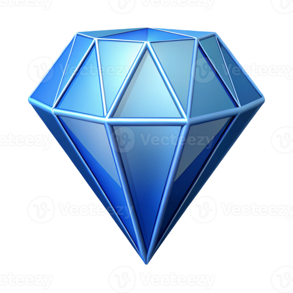 serene futuristic Geometric monoline diamond. Single-weight stroke, symmetrical, crisp edges with Scalable Design. 4K png