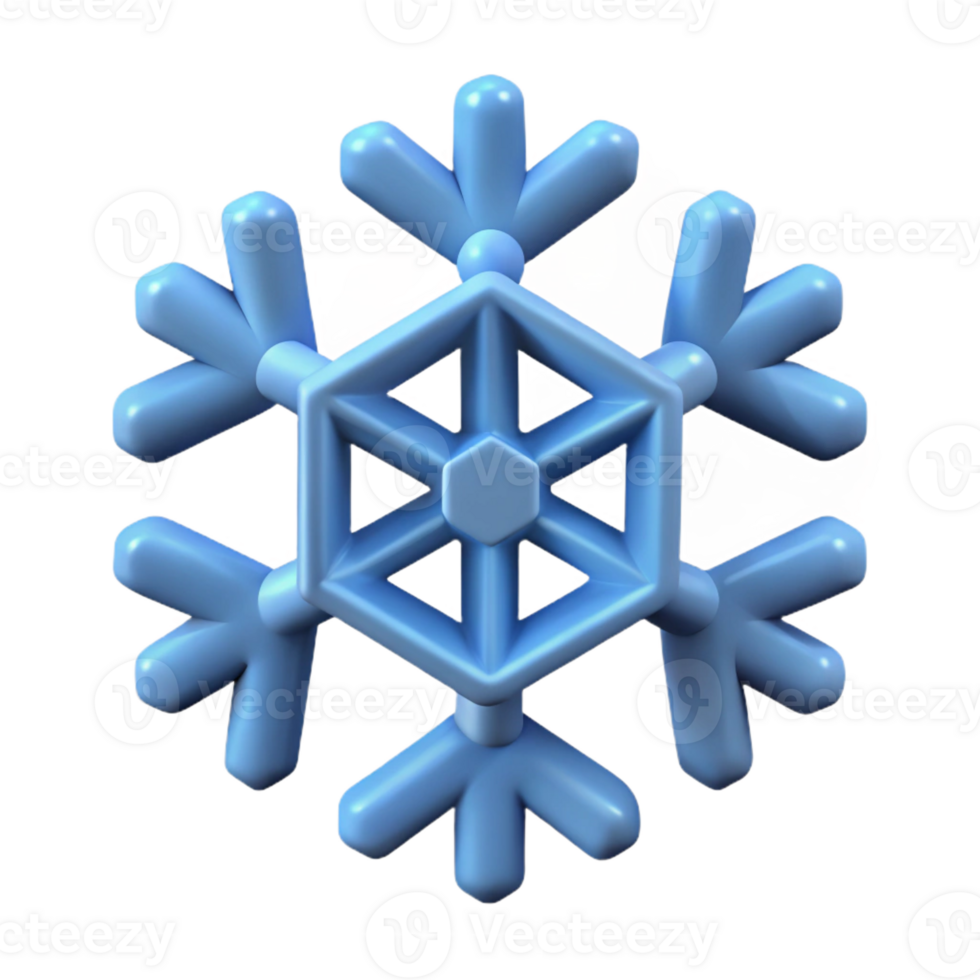 pristine celebrated Symmetrical snowflake icon with sharp edges. Minimal, with Scalable Design. png