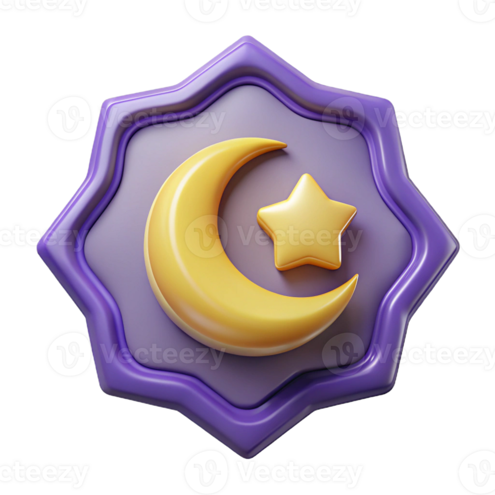 whimsical picturesque Crescent moon badge with a single dot. Symmetrical, crisp edges, with Scalable Design. gallery standard png