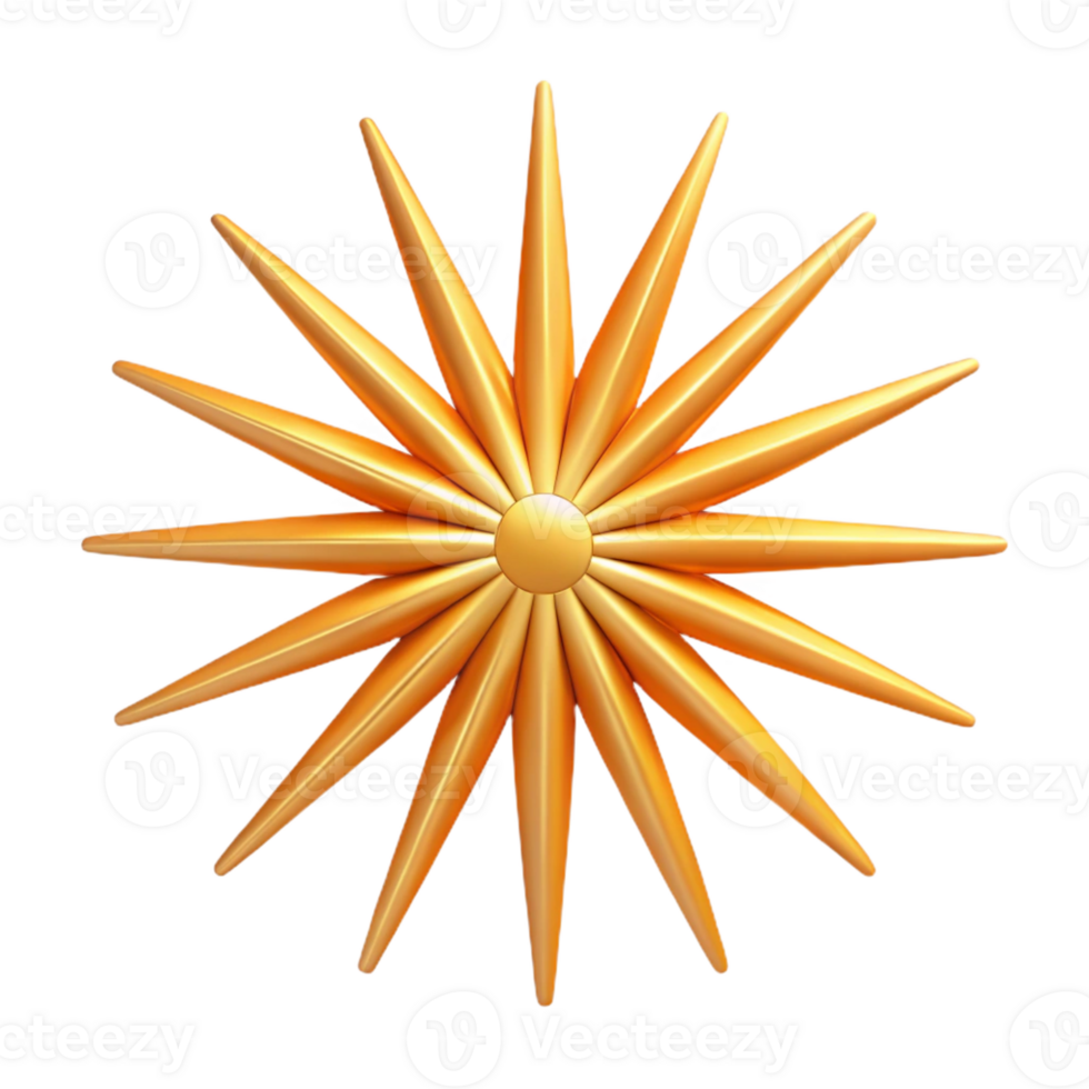 passionate impressive Sharp-edged, radiating lines forming a sunburst. Clean lines, flat color with Scalable Design. handcrafted png