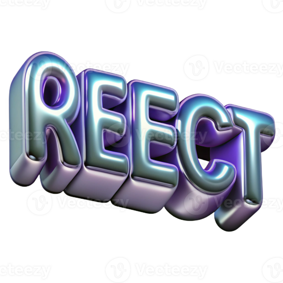 dazzling impressionist Mirrored REFLECT with symmetrical letters. Single-weight stroke, with Scalable Design. luxury png