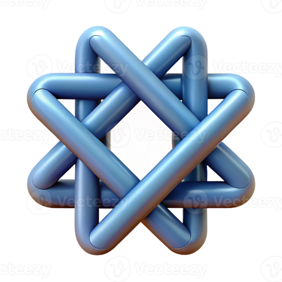 hypnotic calm futuristic Symmetrical design of intersecting lines. Clean lines, flat color, with Scalable Design. precision png