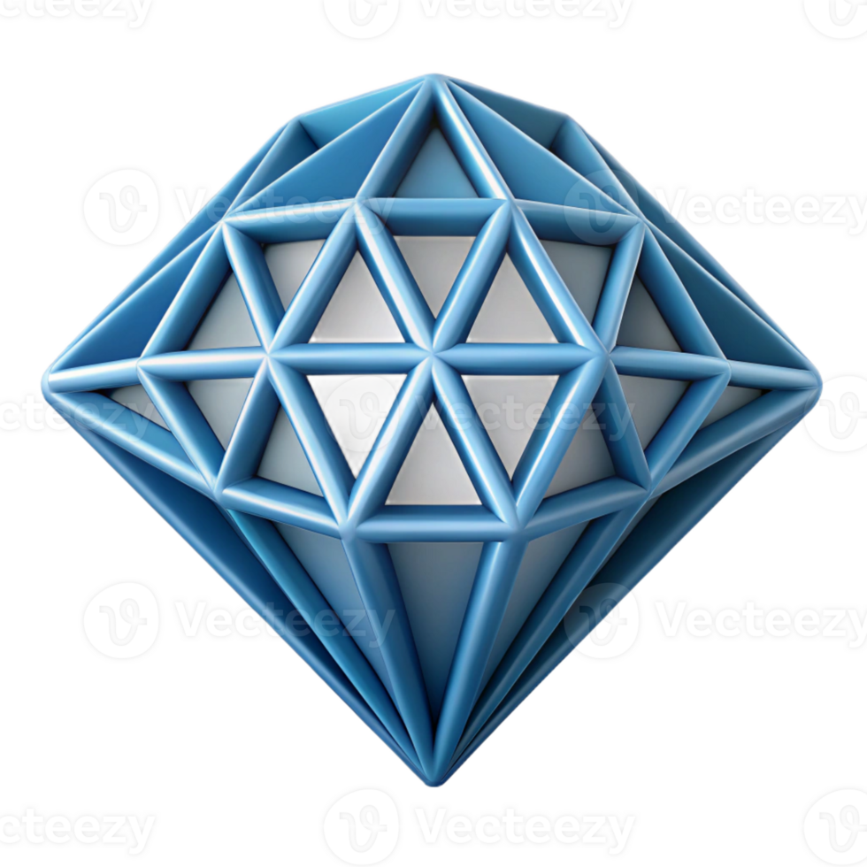 magnificent dramatic surreal Diamond grid pattern, geometric design, crisp edges. Flat color, with Scalable Design. authentic png